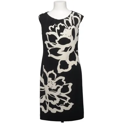 Jurk (Zwart, Wit) van London Times Elastaan, Polyester