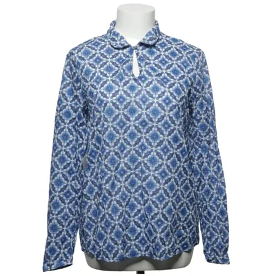 Blouse (Blue, White) from ESPRIT Cotton