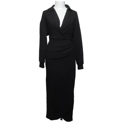 Långklänning (Svart) från ASOS Design Elastan, Polyester