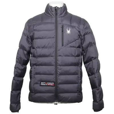 Donsjack (Grijs) van Spyder Dons, Veer, Polyamide, Polyester