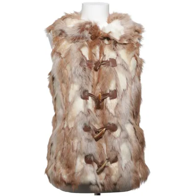 Gilet d'extérieur (Marron, Blanc) de Livelo Attitude Polyester