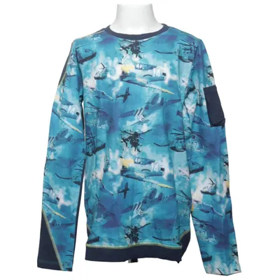 Long sleeve T-shirt (Blue, Multicolored) from Me Too Cotton, Elastane