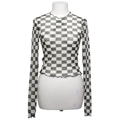 Topp (Svart, Vit) från Jawbreaker Elastan, Polyester