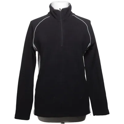 Fleece sweater (Black, Beige) from F.LLI Campagnolo Elastane, Polyamide, Polyester
