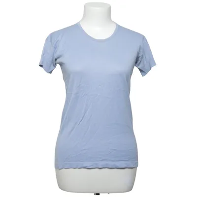 T-shirt (Blauw) van John Smedley Katoen