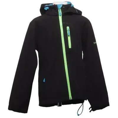 Softshelljakke (Sort, Blå) fra Typhoon Elastan, Polyester