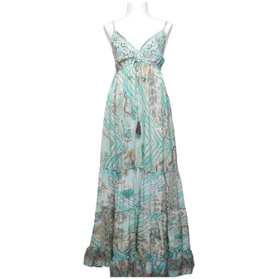 Långklänning (Blå, Flerfärgad) från Bigg Bull