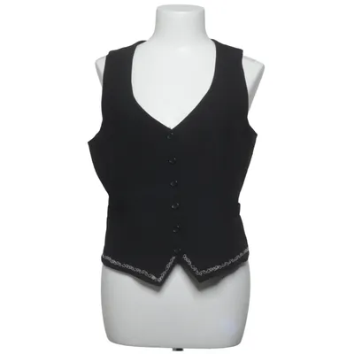Suit vest (Black) from Riley Woman Acetate, Elastane, Polyester, Wool