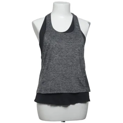 Sports tank top (Gray, Black) from Oysho Elastane, Polyester