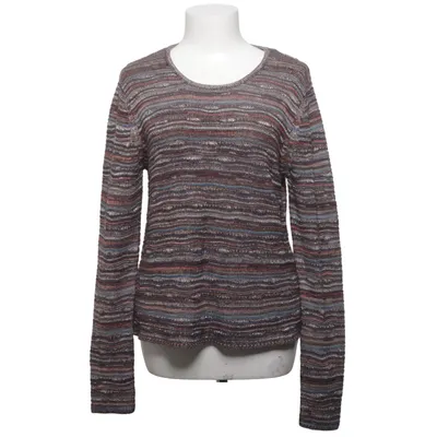 Sweater (Brown, Multicolored) from Index Acrylic, Metallic fiber