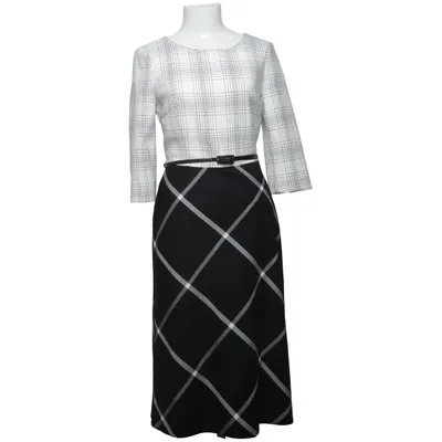 Robe (Noir, Blanc) de Mosaic Élasthane, Polyester, Viscose