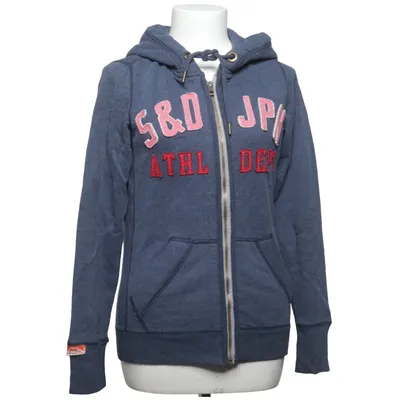 Hættetrøje (Blå, Rød) fra Superdry Bomuld, Polyester