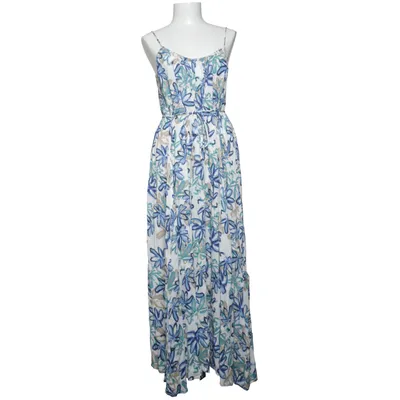 Robe longue (Blanc, Bleu, Multicolore) de WE Fibre métallique, Viscose
