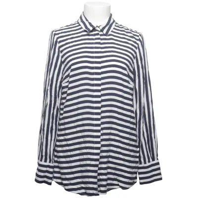 Blus (Blå, Vit) från More & More Viskos