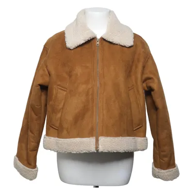 Shearling jas (Bruin, Wit) van JJXX