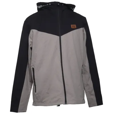 Huvtröja (Grå, Svart) från XL Bygg Bomull, Polyester