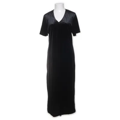 Robe longue (Noir) de Woman Collection Élasthane, Nylon