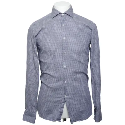 Shirt (Blauw, Wit) van Adverb Katoen