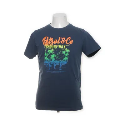 T-shirt (Blue, Multicolored) from Petrol Cotton