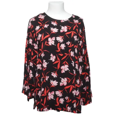 Blouse (Zwart, Rood, Roze) van MSCH Copenhagen Elastaan, Viscose