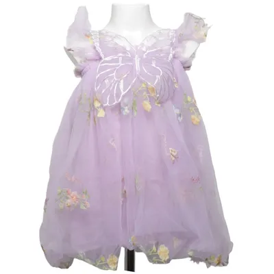 Brudnäbbsklänning (Lila, Flerfärgad) Polyester