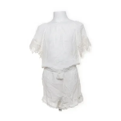 Byxdress (Vit) från Ü by KappAhl Bomull, Viskos