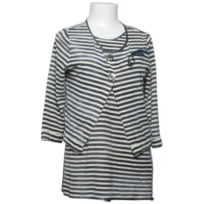 Twinset (Blå, Vit) från Schumacher Bomull, Polyester