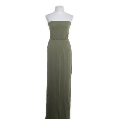 Långklänning (Grön) från H&M Basic Bomull, Modal