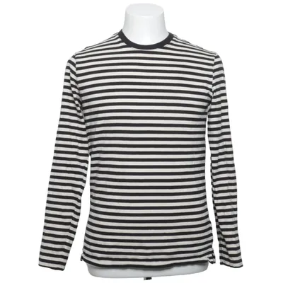 T-shirt à manches longues (Noir, Blanc) de H&M Man Coton