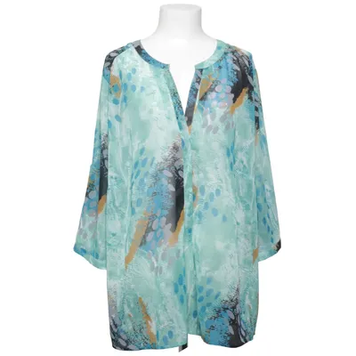 Blouse (Groen, Blauw, Meerkleurig) van Ambria Polyester