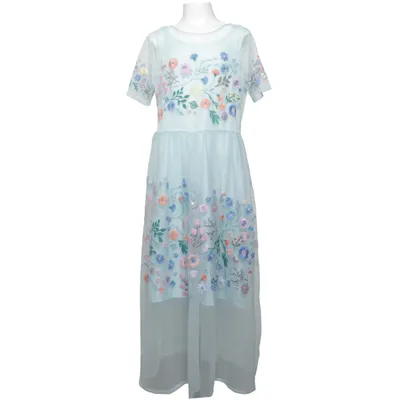 Aftonklänning (Turkos, Flerfärgad) från H&M Kids Polyester