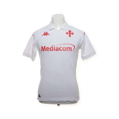 Pikétröja (Vit, Röd) från Kappa