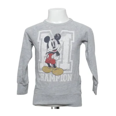 Sweatshirt (Gray, Multicolored) from Disney Mickey Mouse Cotton, Polyester