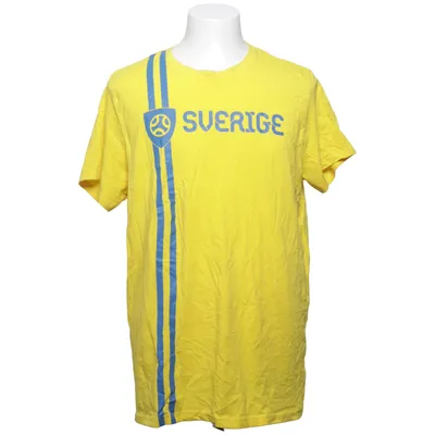 Voetbalshirt (Geel, Blauw) van Uefa Katoen, Elastaan