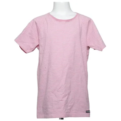 T-shirt (Rose, Blanc) de Villervalla Coton, Élasthane
