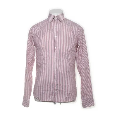 Buttondown-skjorta (Röd, Vit) från The Shirt Factory Bomull