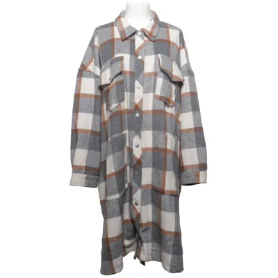 Överskjorta (Grå, Beige, Brun) från Zhenzi Akryl, Polyester