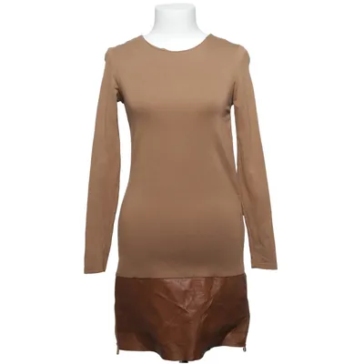 Robe (Marron) de Ted Baker Élasthane, Cuir, Polyamide, Viscose
