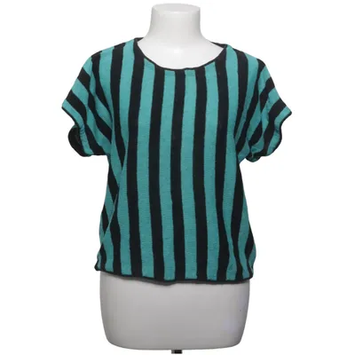 Haut (Noir, Vert) de Fin Feminin Coton, Lin