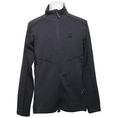 Fleece jacket (Gray) from Haglöfs Elastane, Polyamide, Recycled polyester
