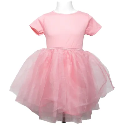 Robe (Rose) de H&M Coton, Polyester