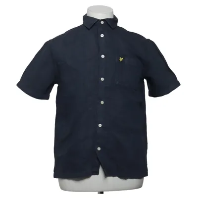 Short sleeve shirt (Blue) from Lyle & Scott Cotton, Linen