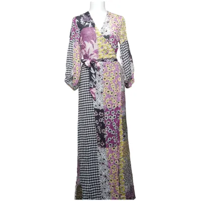Omlottklänning (Flerfärgad) från Summum Woman Polyester, Viskos
