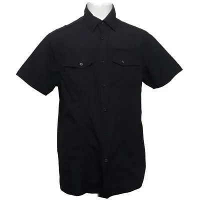 Korte mouwen shirt (Zwart) van FF Denim Katoen, Polyester