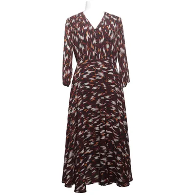 Robe (Marron, Noir, Blanc) de adL Polyester