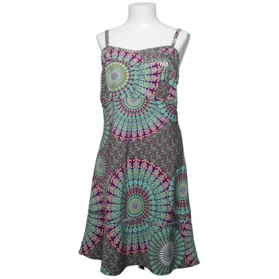 Jurk (Lila, Groen, Meerkleurig) van Coline Polyester