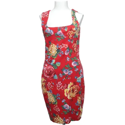 Jurk (Rood, Meerkleurig) van Dolce & Gabbana Katoen