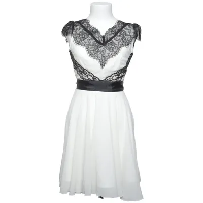 Cocktail dress (Black, Beige) from Elise Ryan Nylon, Polyester