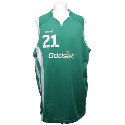 Basketbalshirt (Groen, Wit) van Spalding Polyester