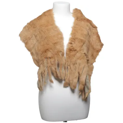Scarf (Brown) from Temple Fur, Rabbit fur